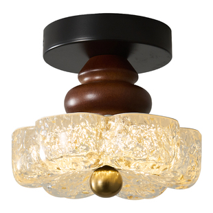 2025新款门厅入户阳台走廊灯过道灯法式高级感中古风楼梯明装玄关