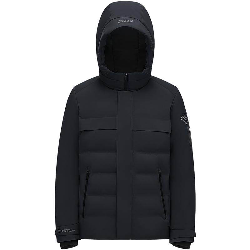 波司登冬季新品高端户外运动防风透气防泼水鹅绒短款羽绒服男