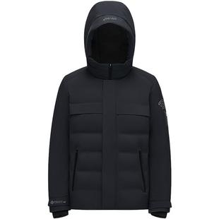 波司登冬季新品高端户外运动防风透气防泼水鹅绒短款羽绒服男