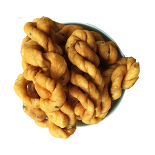 香甜酥脆手工麻花湖北怀旧小吃武穴果条狗条儿时过年糕点浩志麻花