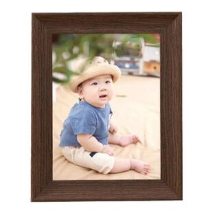 简约实木相框摆台高级感定做6 7 8 10打印加冲洗儿童宝宝照片挂墙