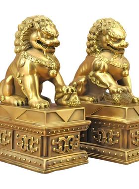 家居装饰品一对创意纳财办公室