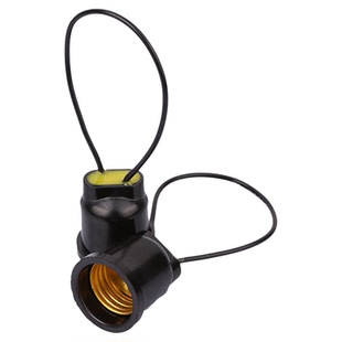 胶木防水灯头e27户外室外防雨灯头灌胶全密封红灯笼专用灯头