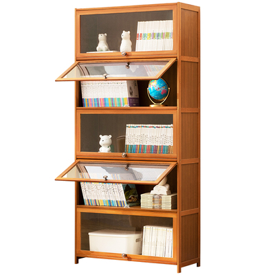 木马人书架置物架落地书柜子