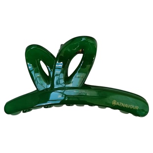 韩国进口发饰AZNAVOUR/AZ小兔耳朵蝴蝶结7cm中号抓夹发抓鲨鱼夹