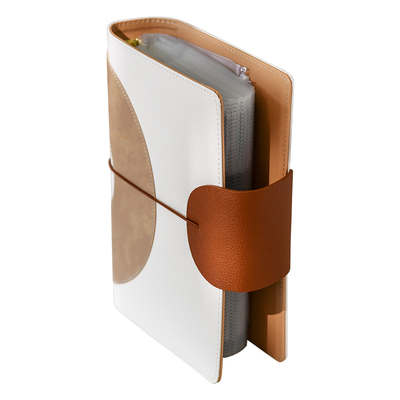 文创艺皮质高颜值活页票据收集册