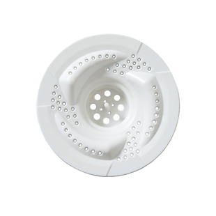 旋涡式地漏过滤网防虫防头发收集毛发自然成团地排下水圆形地排式