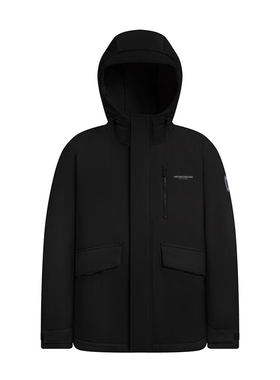 波司登短款白鸭绒休闲羽绒服