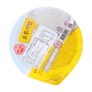 韩国进口不倒翁速食米饭户外加热即食方便米饭免煮蒸盒饭应急干粮