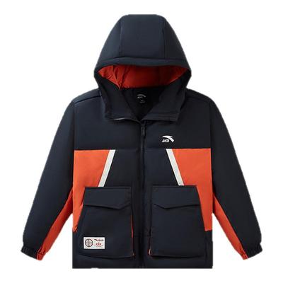 安踏儿童男大童保暖羽绒服