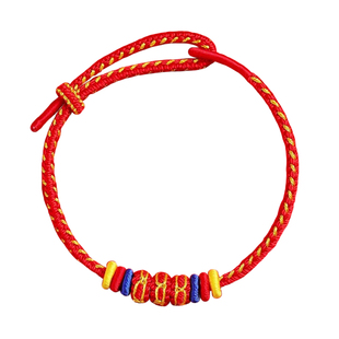 遇见普陀山连中三元手链高考金榜题名上岸手绳男女逢考必过幸运符