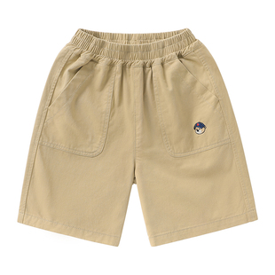 右欧童装小宝宝夏季纯棉夏装裤子儿童校园运动短裤男童休闲五分裤
