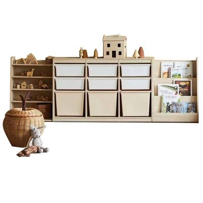 北欧ins宝宝玩具收纳柜绘本架