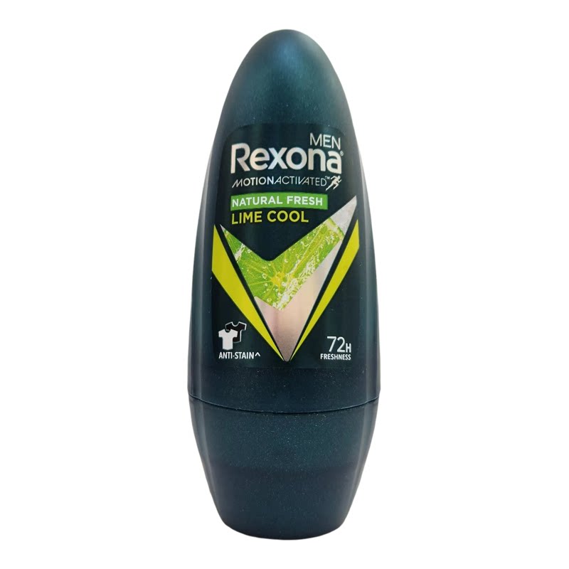 Rexona青柠冰爽止汗爽身香体露45ml自然清新滚珠设计持久清爽香港
