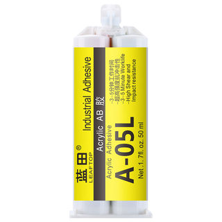 增韧强力ab结构胶蓝田A05L胶水专用粘接玻璃金属铁不锈钢铝陶瓷木材石材大理石岩板塑料快干防水耐高温焊接胶
