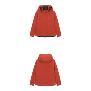 NEPA耐葩24秋冬新品女士冲锋衣防风防水保暖可拆卸帽夹克7K60503