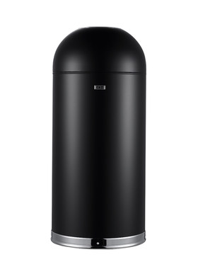 EKO子弹头垃圾桶商用圆形无盖30L