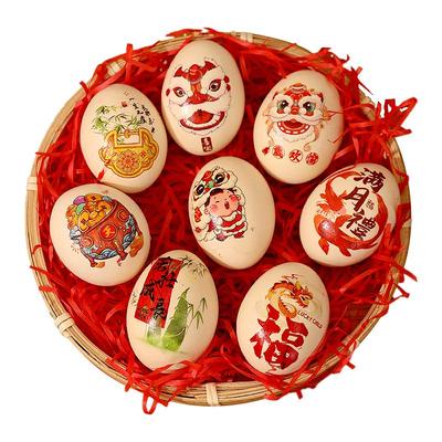 宝宝周岁喜蛋贴布置满月生日装饰