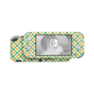 适用于SwitchLite格子痛贴保护OLED贴纸来图定制改色不留胶磨砂膜