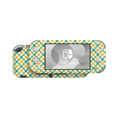 适用于SwitchLite格子痛贴保护OLED贴纸来图定制改色不留胶磨砂膜