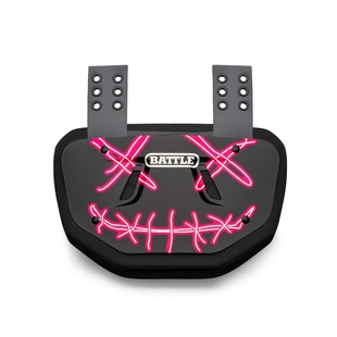 橄榄球背板护甲配件Riddell/Battle/Douglas成人儿童防撞背板护腰