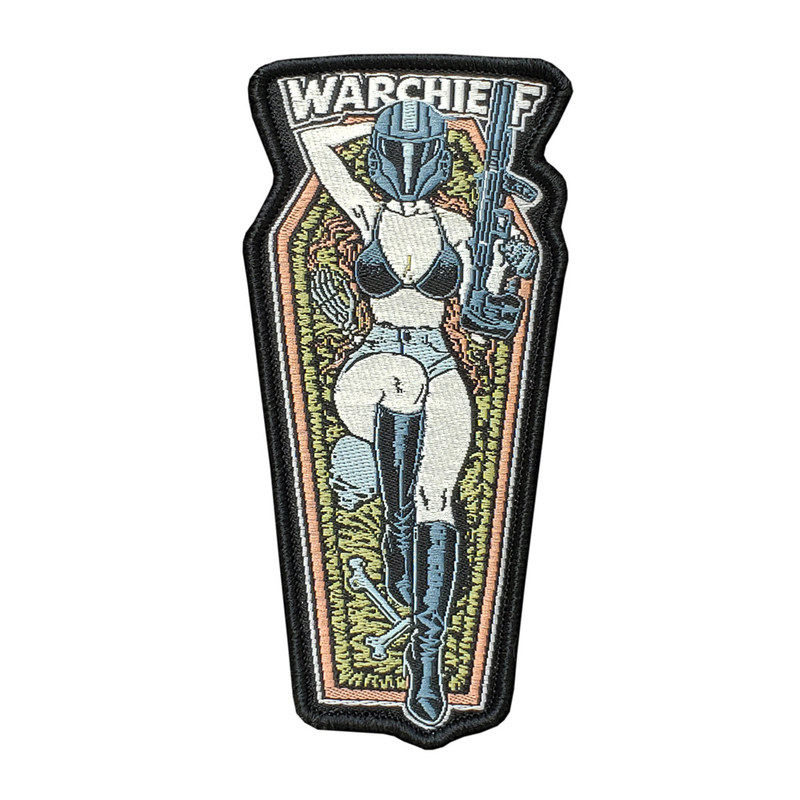WARCHIEF酋长新品魔术贴武娘士气章 军迷贴章臂章DIY户外包配件