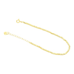 【严选】18k金碎银子手链女士款轻奢小众精致百搭不脱模WT0426-1