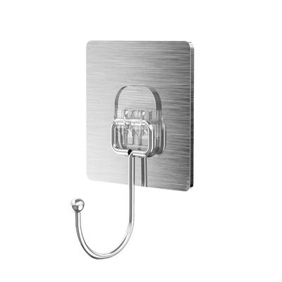 厨房无痕吸盘免打孔门后墙上挂钩