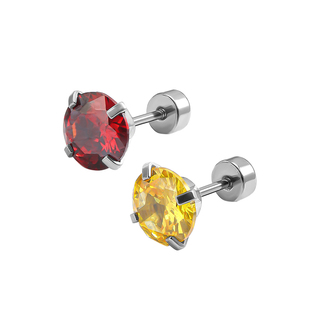 医用316L钛钢材质防发炎耳钉绝美气质高级感耳垂耳骨耳蜗钉耳饰女