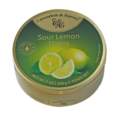 德国进口柠檬草莓节日礼盒嘉云糖