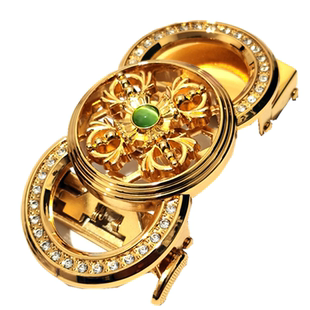 新款时来运转自动扣皮带头男士高档合金青年裤带扣头休闲腰带卡头