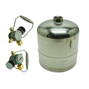 户外露营304不锈钢瓶酒精炉瓶汽油炉柴油炉矿物油炉燃料瓶油瓶