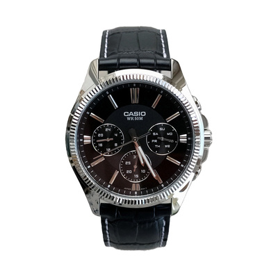 卡西欧MTP-1375L-1A商务风手表