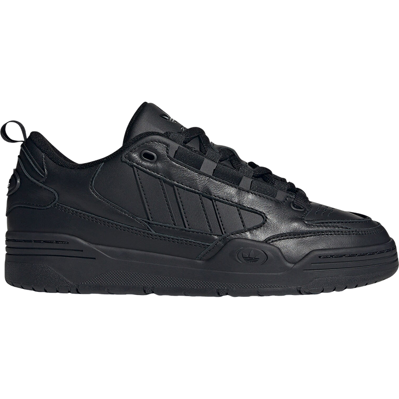 Adidas/阿迪达斯官方正品三叶草男女同款系带回弹防滑板鞋JR8347