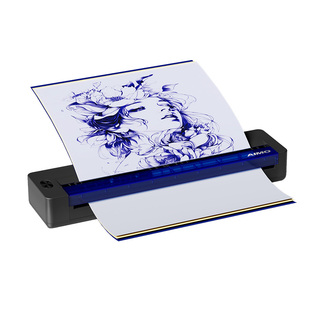 【可打雾面写实】爱墨AM-X5超高清纹身打印机无线 旅扎纹身贴转印机便携式专业热敏aimo手持纹身专用打印机