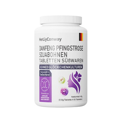 【会员】德国进口赫丽康维大豆异黄酮天然雌激素牡丹凤花更年保养