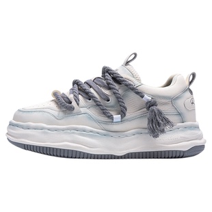 RELAXURSELF国潮厚底潮鞋透气休闲百搭男鞋增高鞋子情侣男女板鞋