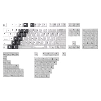 莹白双拼透光键帽PBT材质原厂