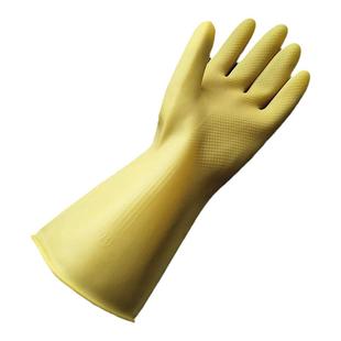 包邮牛牌乳胶手套厨房洗碗居家日用保洁护手加厚耐酸碱牛筋手护套