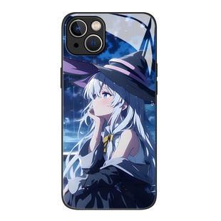 伊蕾娜适用opporeno13手机壳findx8pro魔女之旅k12x动漫11玻璃10新款9高级感7二次元6卡通5十+4se女款3小众2