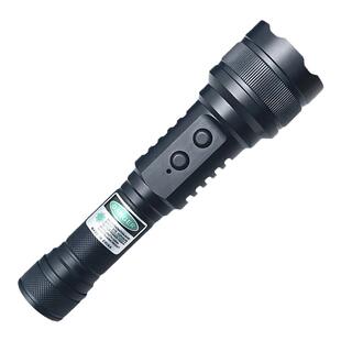 三合一10w瓦照明+激光笔绿色十字一字蓝色工程户外露营航应急家用