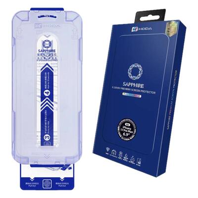 hoda好贴蓝宝石苹果防窥钢化膜