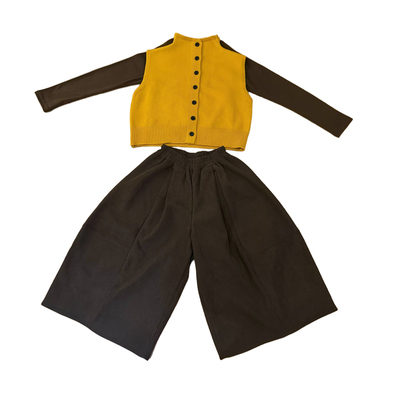 女童2025年春秋时髦洋气两件套