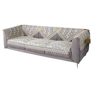 蕾丝沙发巾靠背巾扶手巾沙发防尘盖布后背搭巾长方形盖巾轻奢简约