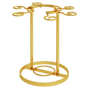 红酒杯架子倒挂支架高级感轻奢桌面高脚杯架红酒杯醒酒器一体架