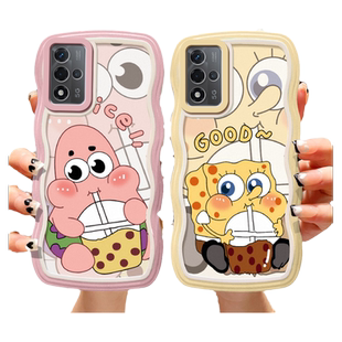 适用于OPPO A93S手机壳学生卡通PFGM00软硅胶oppia93保护套ins风搞怪pcpmoo日韩女生0pp0a93s可爱海绵宝宝a93