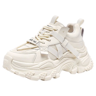 星期六女鞋厚底老爹鞋女款2025新款秋冬百搭小白鞋轻便软底运动鞋