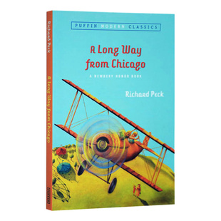 英文原版 A Long Way From Chicago Puffin Modern Classics 远离芝加哥的地方 英文版儿童外文书