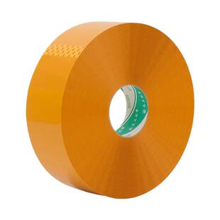 黄色纸胶带大卷快递打包装整箱批发透明封口胶布宽米黄色封箱胶带