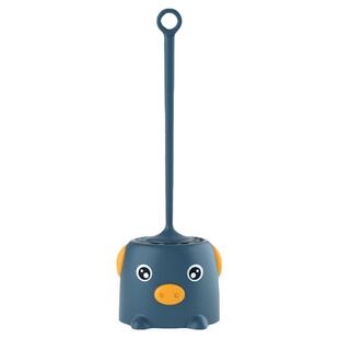 壁挂式马桶刷家用无死角带底座卡通厕所免打孔卫生间刷子清洁套装